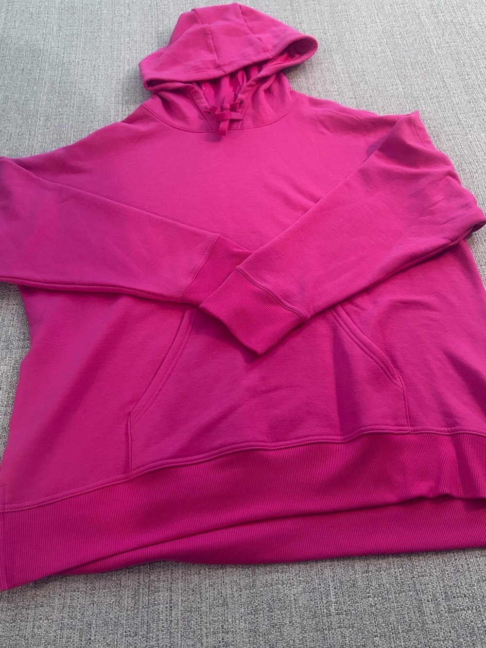 Athletic Works Fuchsia Pullover Hoodie w Matching Pants. Size XL (16-18). NWT - Picture 2 of 10